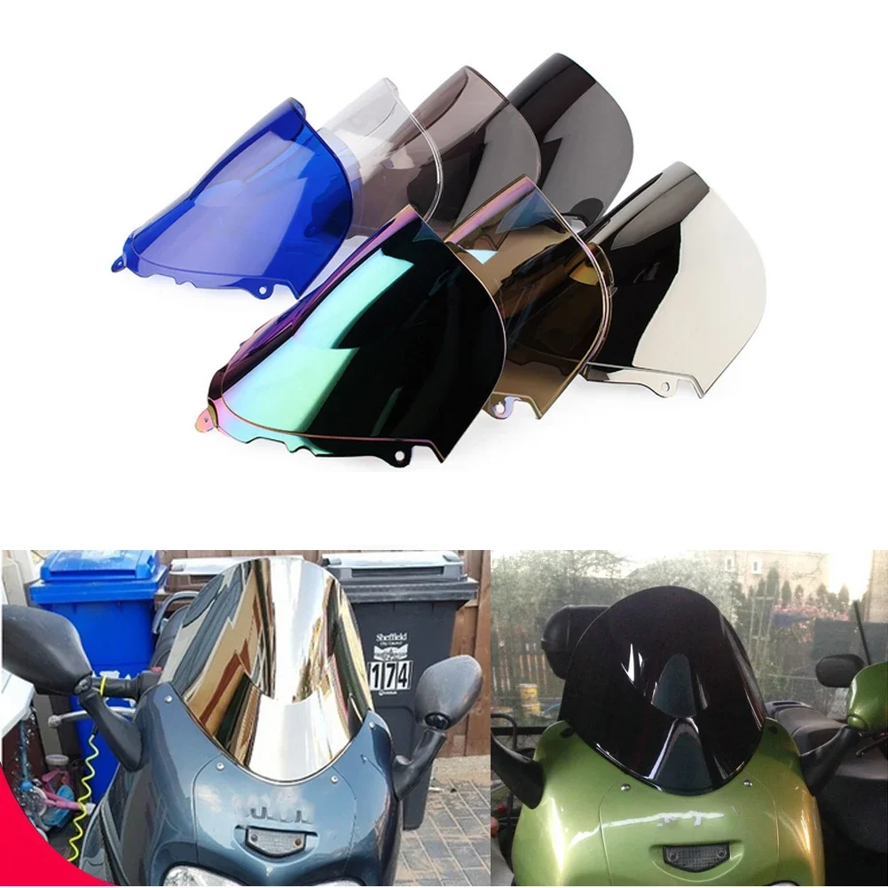 Motorcycle Windshield Double Bubble WindScreen Visor Fairing Deflector For Suzuki Katana GSX600F GSX750F GSX 600 750 F 1998-2008