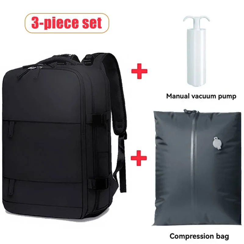 

Outdoor vacuum storage airtight backpack, business travel short distance boarding waterproof bag, with pump, compression bag