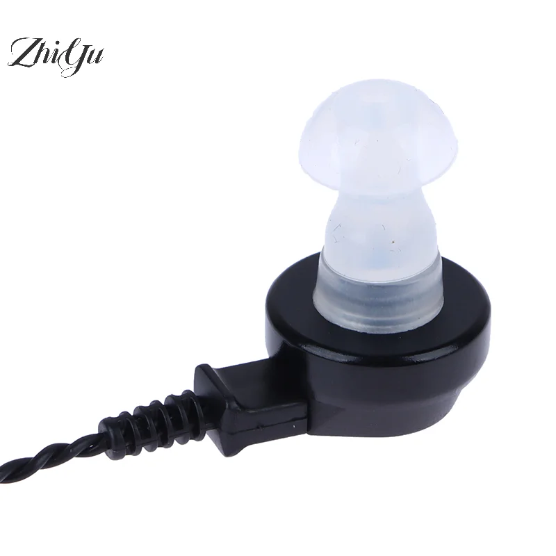 

【WAD44】1Pcs Hearing Aid Unilateral Cord Wire+BTE Hearing Aid Receiver Amplifier Speaker