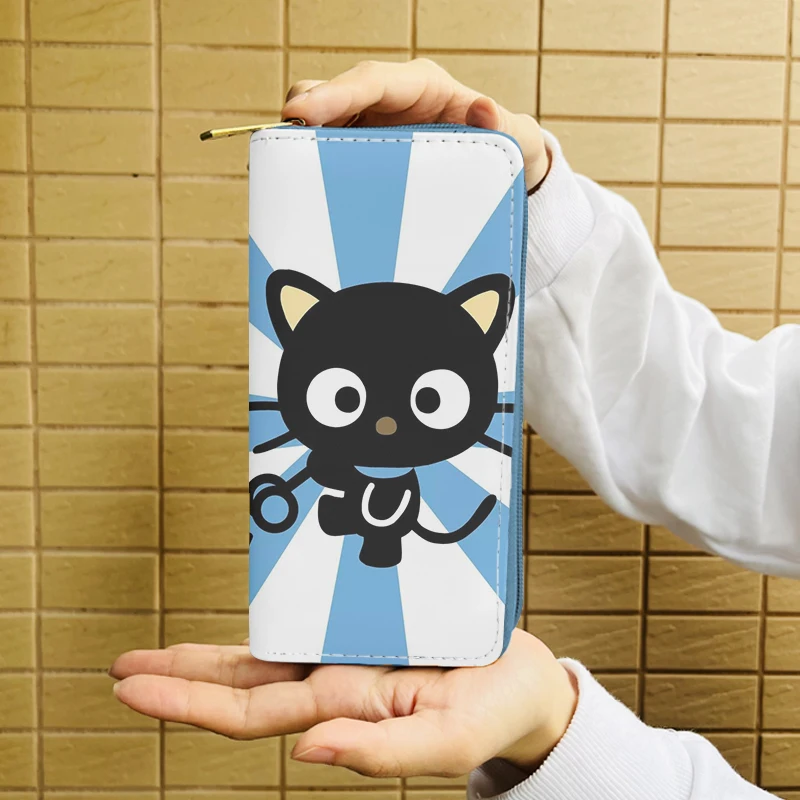 Chococats 8061 Fashion Anime Wallet Bags Cartoon Wallets Zipper Coin Casual Purses Card Unisex Gift