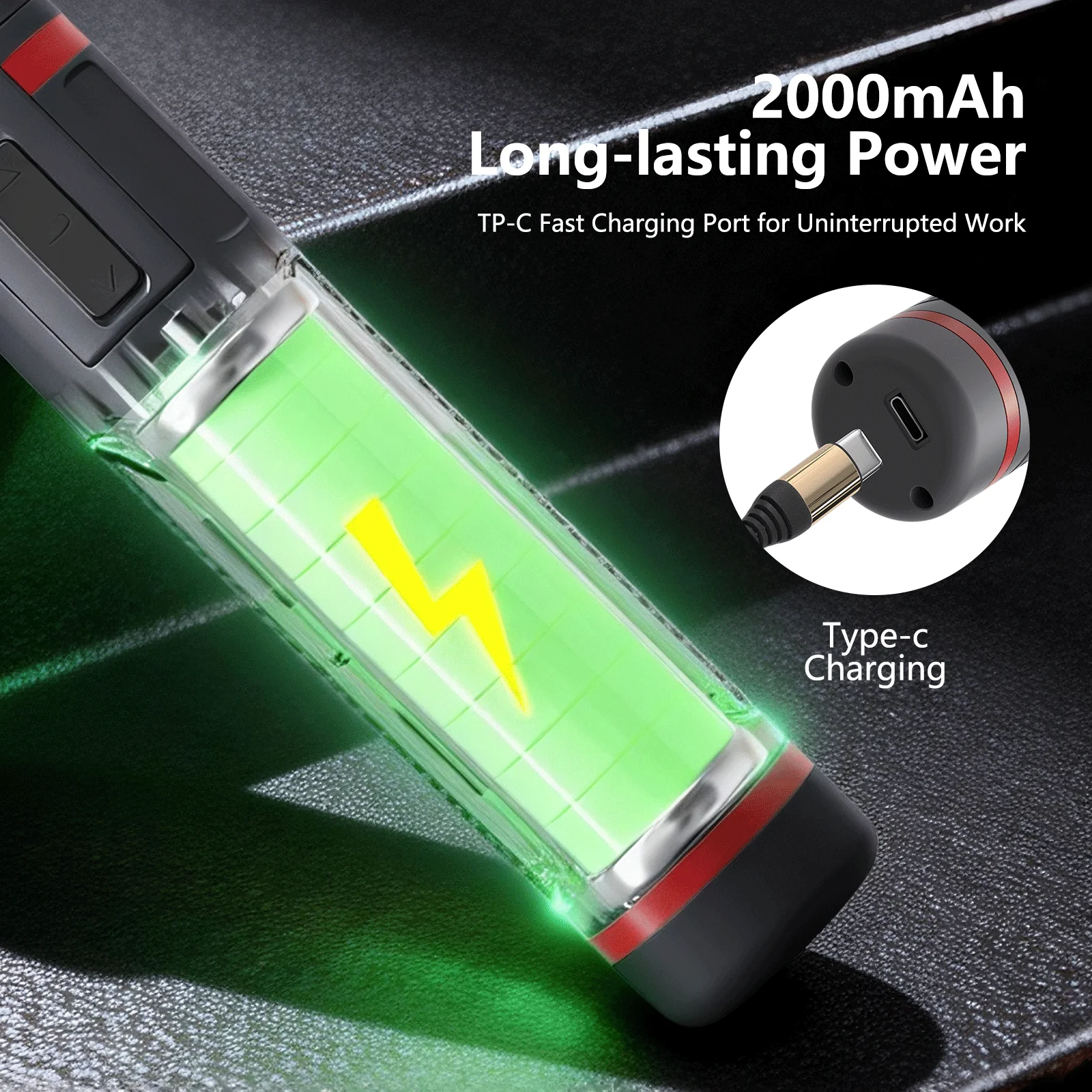 مجموعة مفكات كهربائية صغيرة بزاوية قابلة للتعديل من MOVECRAB، أداة محمولة قابلة لإعادة الشحن تعمل بالليثيوم