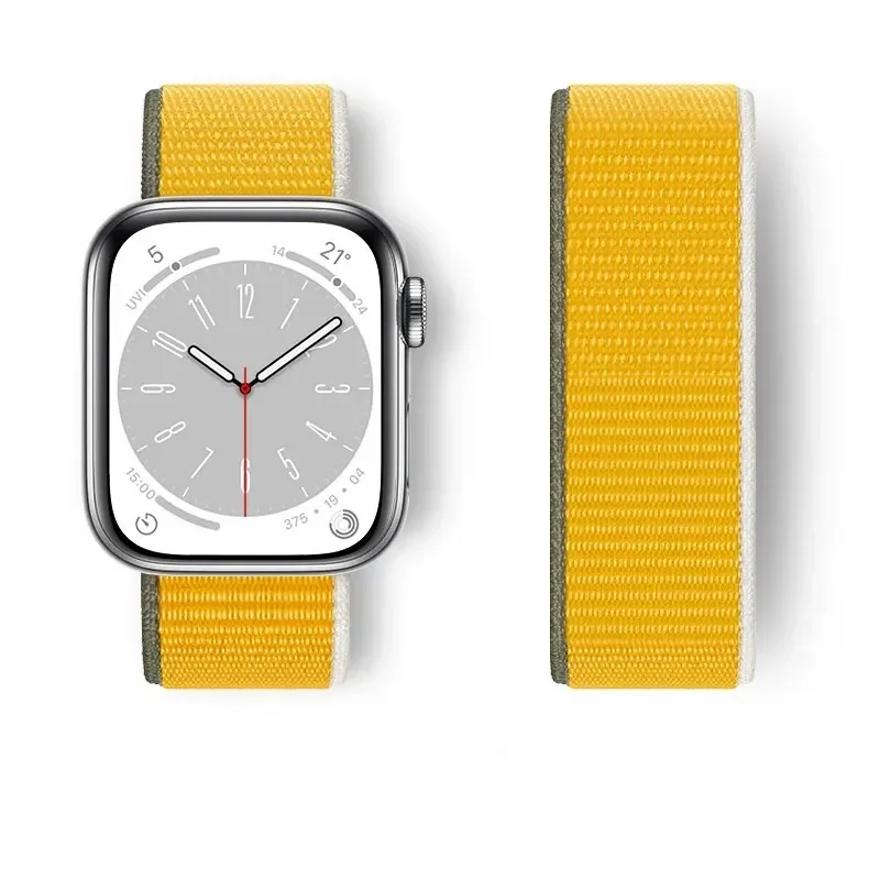 Nylonschlaufe für Apple Watch Band Ultra-2 49 mm 44 mm 40 mm 45 mm 41 mm Sport-Pride-Armband iWatch-Armband Serie 9 8 SE 7 6 5 4 3