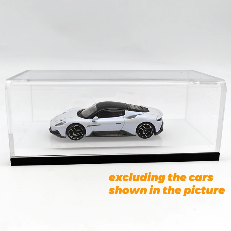 1/64 Model Car Acrylic Display Box Diorama Model Transparent Protective Case Scene Toys Gifts For Collection(Without cars)