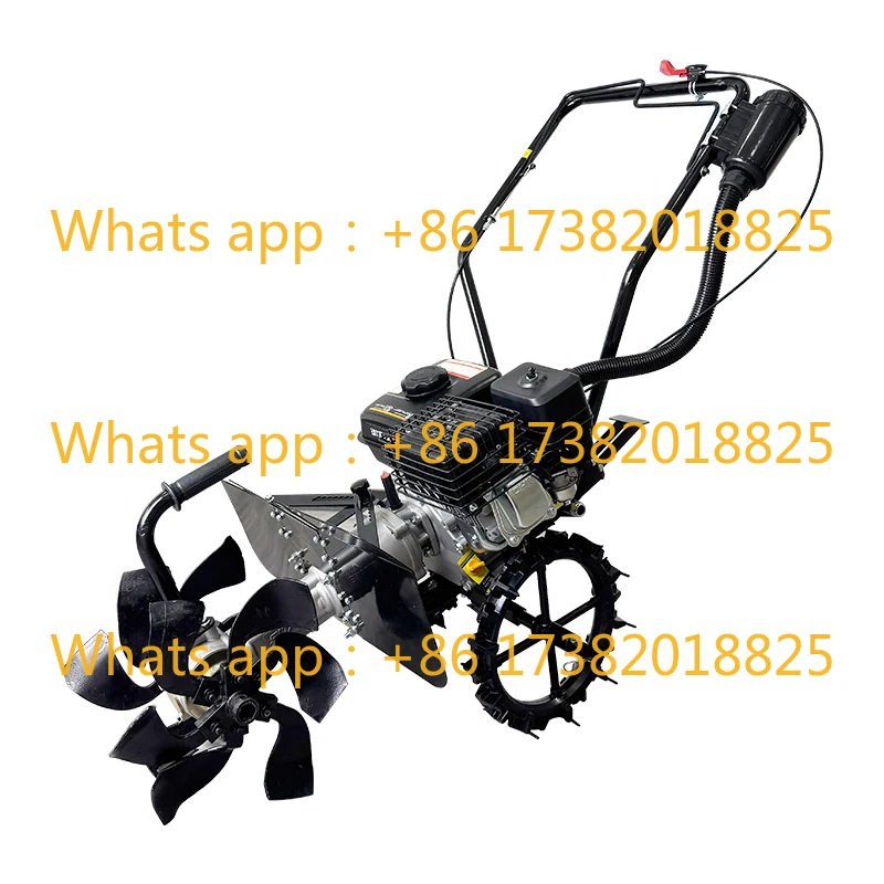New four-wheel drive multi-functional *soil loosening, weeding and trenching machine, soil turning artifact