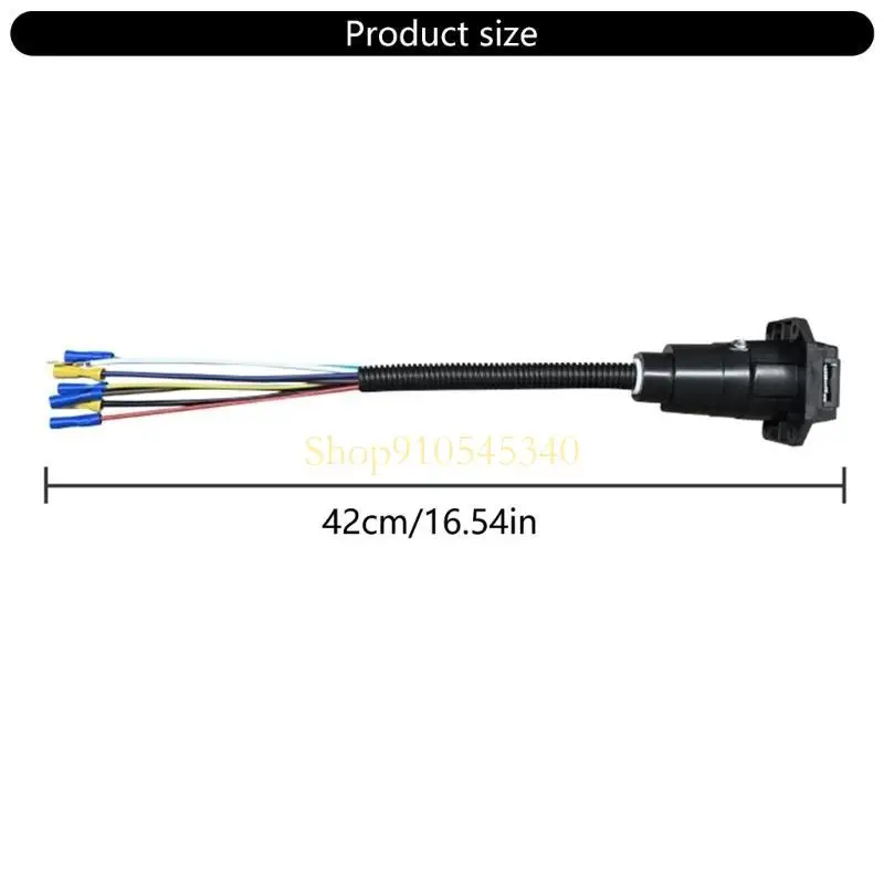 

U2JA 7 Cin Motorhomes Convact Cable Adapter Adapter для трейлеров автомобиль на открытом воздухе. Использование и эффективная