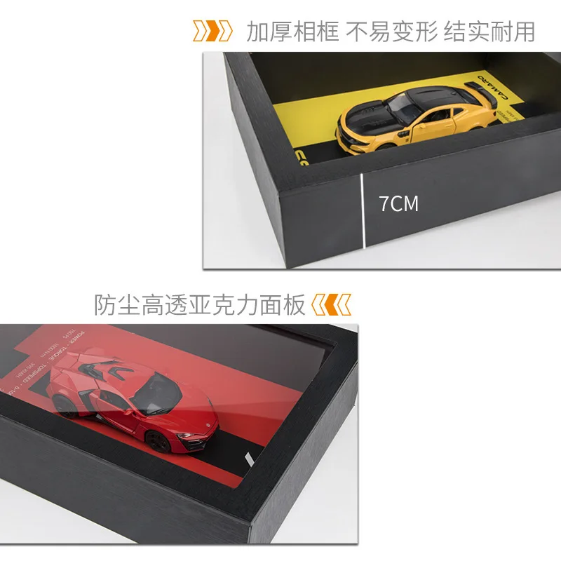 1:32 AE86 911 LP780 Chiron Lykan Hanging Paintings Picture Frame Alloy Car Diecasts & Toy Vehicles Car Model Toys For Children