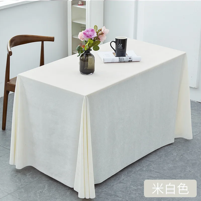 

B498 red tablecloth conference table rectangular red velvet tablecloth stall red tablecloth red cloth