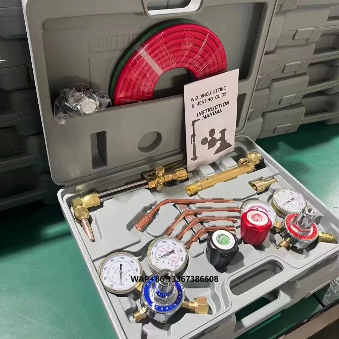 

Portable American Oxygen Welding and Cutting Set Gas Powered for Household Use