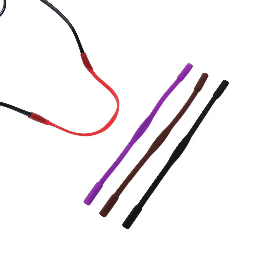 مرونة عالية بلون سيليكون أزياء النظارات الحبل النظارات سلاسل النظارات الشمسية الفرقة النظارات الشمسية حبل #3