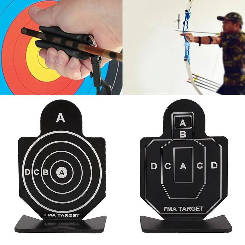 Metal Shooting Target Airsoft Outdoor Tactical Hunting Practicing Training Accessories