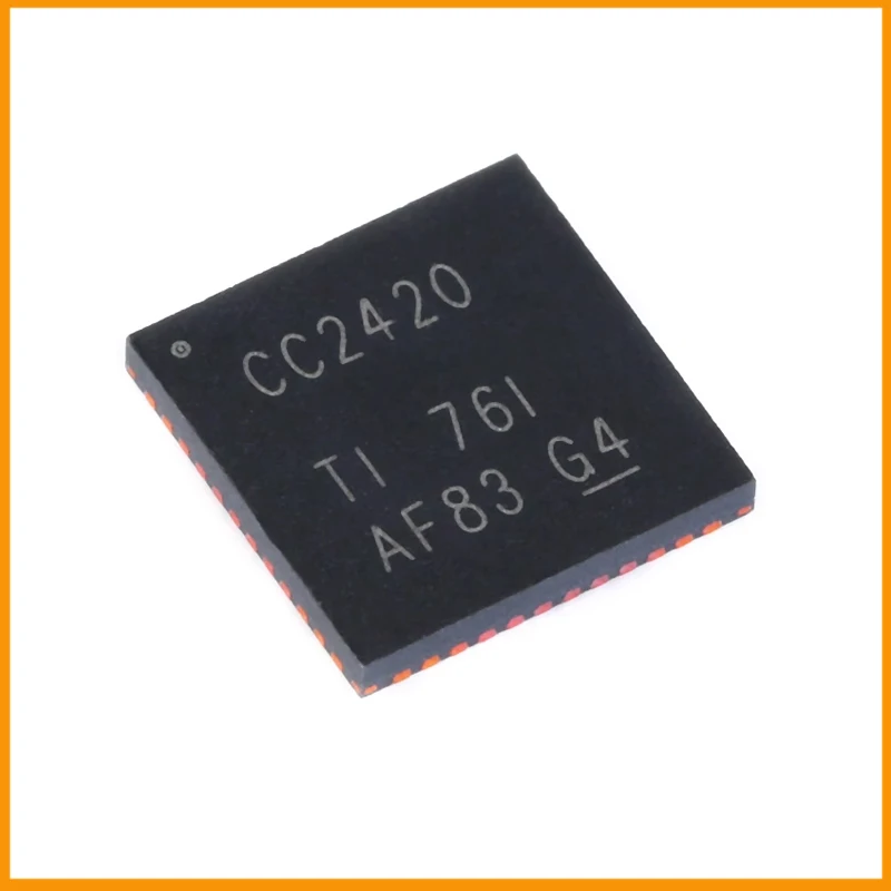 5Pcs/Lot  New Original   CC2420RGZR  CC2420  IC RF TxRx Only 802.15.4 Zigbee® 2.4GHz 48-VFQFN Exposed Pad