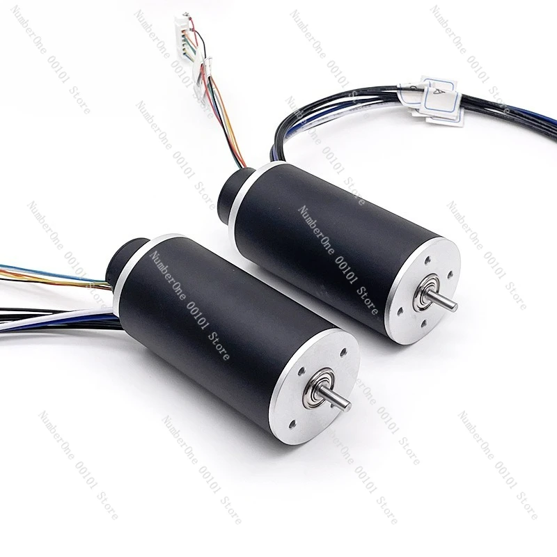 3670 Brushless Hollow Cup Motor with Encoder, Dual Ball Bearing, Long Lifespan, 24V Hollow Cup Motor
