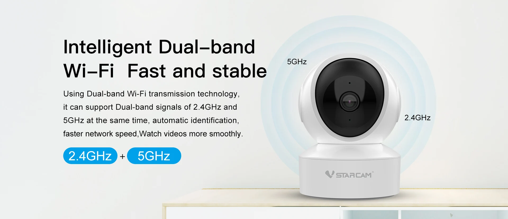 4MP UHD Vstarcam CS49Q Wireless PTZ IP Dome Camera 2.4G e 5G Dual Band WIFI RJ45 AI Rilevamento umanoide Sicurezza CCTV Baby Monitor