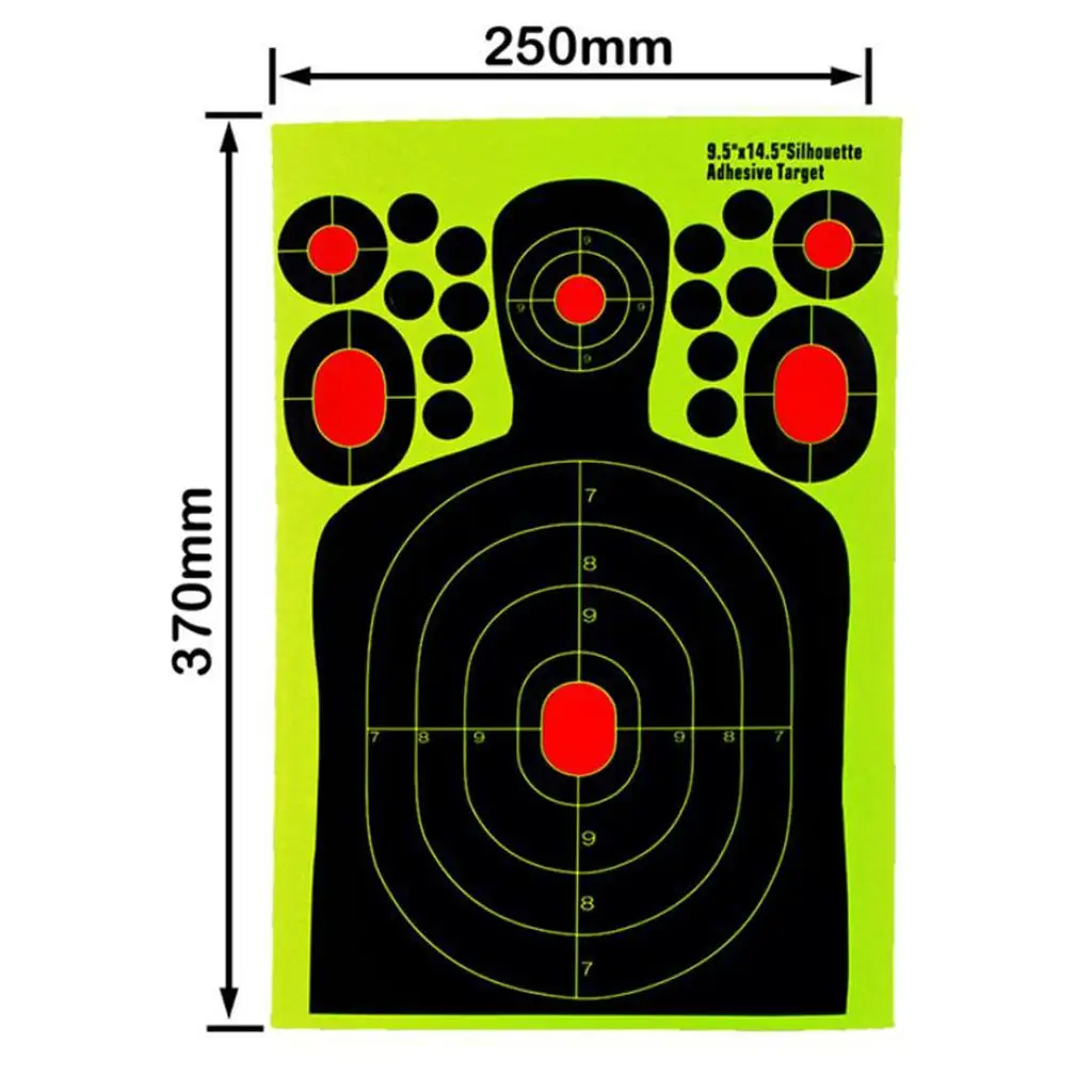 10 Vellen Papieren Silhouet Bereik Jachtdoelen Voor 15X10 Inch