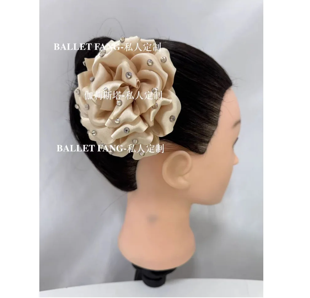 Red Green Champagne ballet headflower Paquita Esmirada Don Quixote with diamond roses