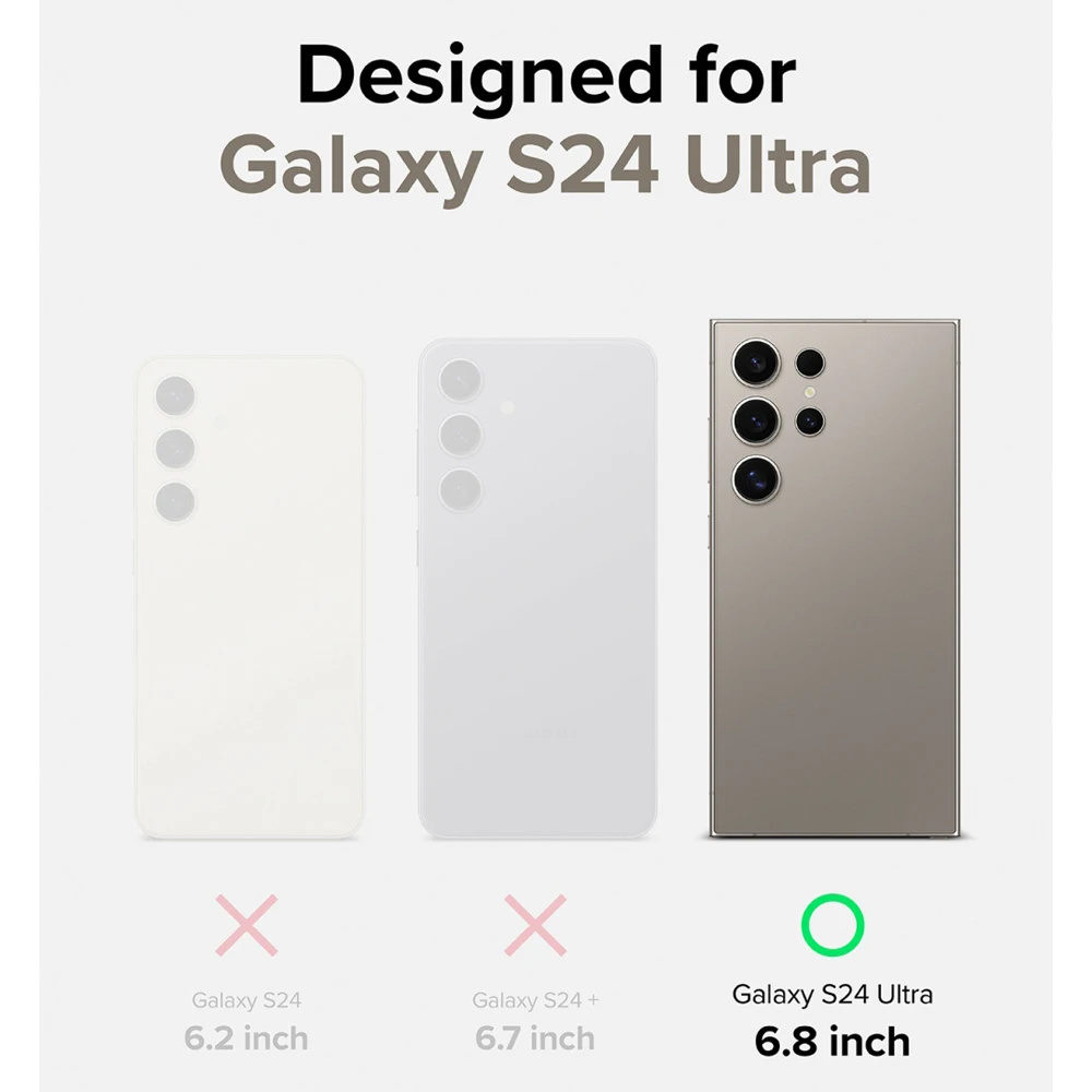 Etui Ringke Fusion X do Samsung Galaxy S24 Ultra z kamuflażem i wzmocnioną boczną osłoną przeciwwstrząsową — zdjęcie produktu 2