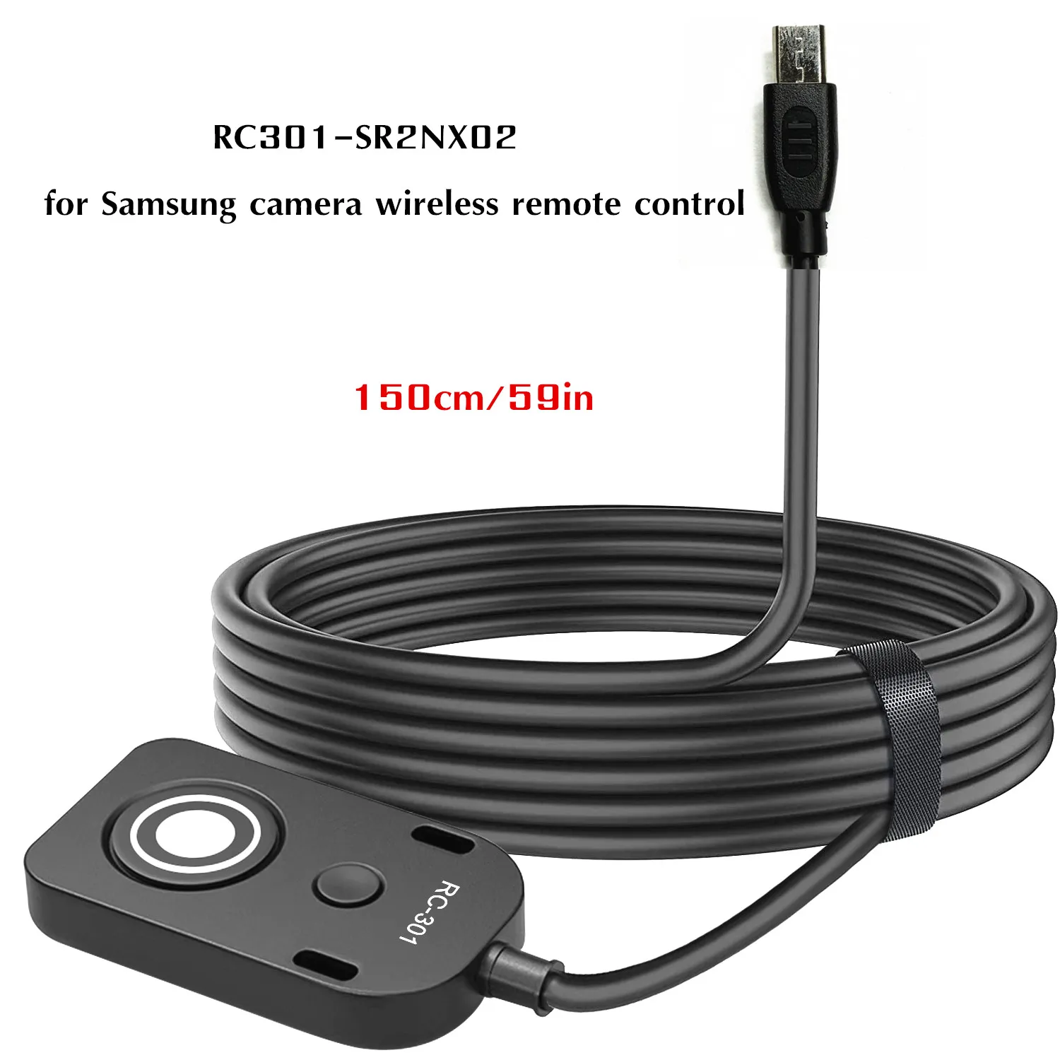 RC301-SR2NX02 for Samsung  cable shutter release small remote control for NX1000 NX30 NX300 N2000 Telephoto accessories