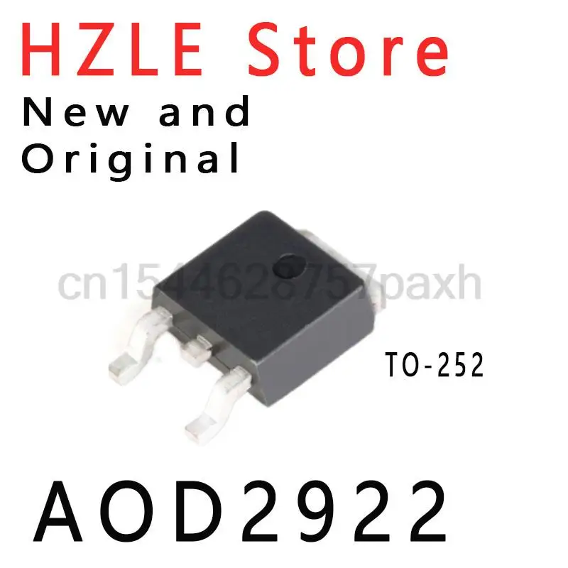20 Buah Baru dan Asli D2922 TO-252 RONNY IC AOD2922