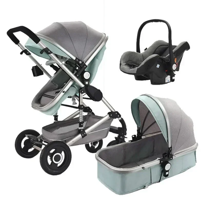 Nuovo passeggino 3 In 1 carrozzina con seggiolino auto sistema di viaggio passeggino con seggiolino auto seggiolino auto Comfort per neonato 0 ~ 36 mesi