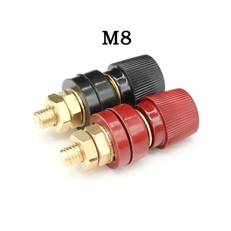 1pcs Wire Binding Post Thread Screw M4 M5 M6 M8 M10 Lithium Battery Weld Inverter Clamps Power Supply Connect Terminal Splice