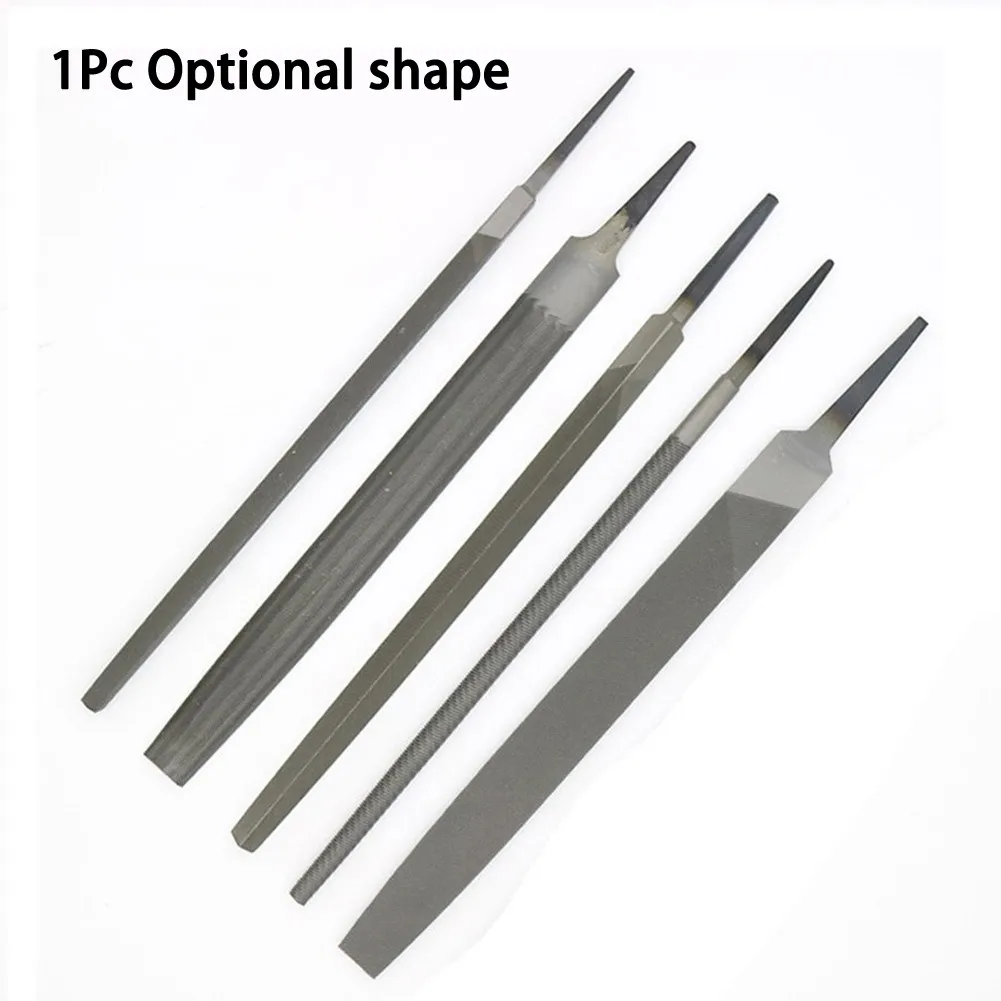 Brand New Industrial Steel Files Grinding Tool 6 Inch Files Files 6 Inch Half-round Square Flat Steel Triangular