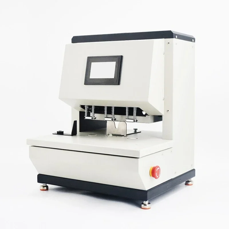ZD500C touch LCD punching machine voucher binding machine laser positioning loose-leaf paper tender file bill automatic