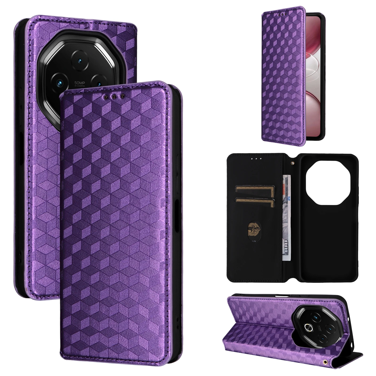 

For Umidigi G100 Pro 4G/G100 5G 2025 Case Retro PU Leather Back Case Cover Fundas Phone Accessories