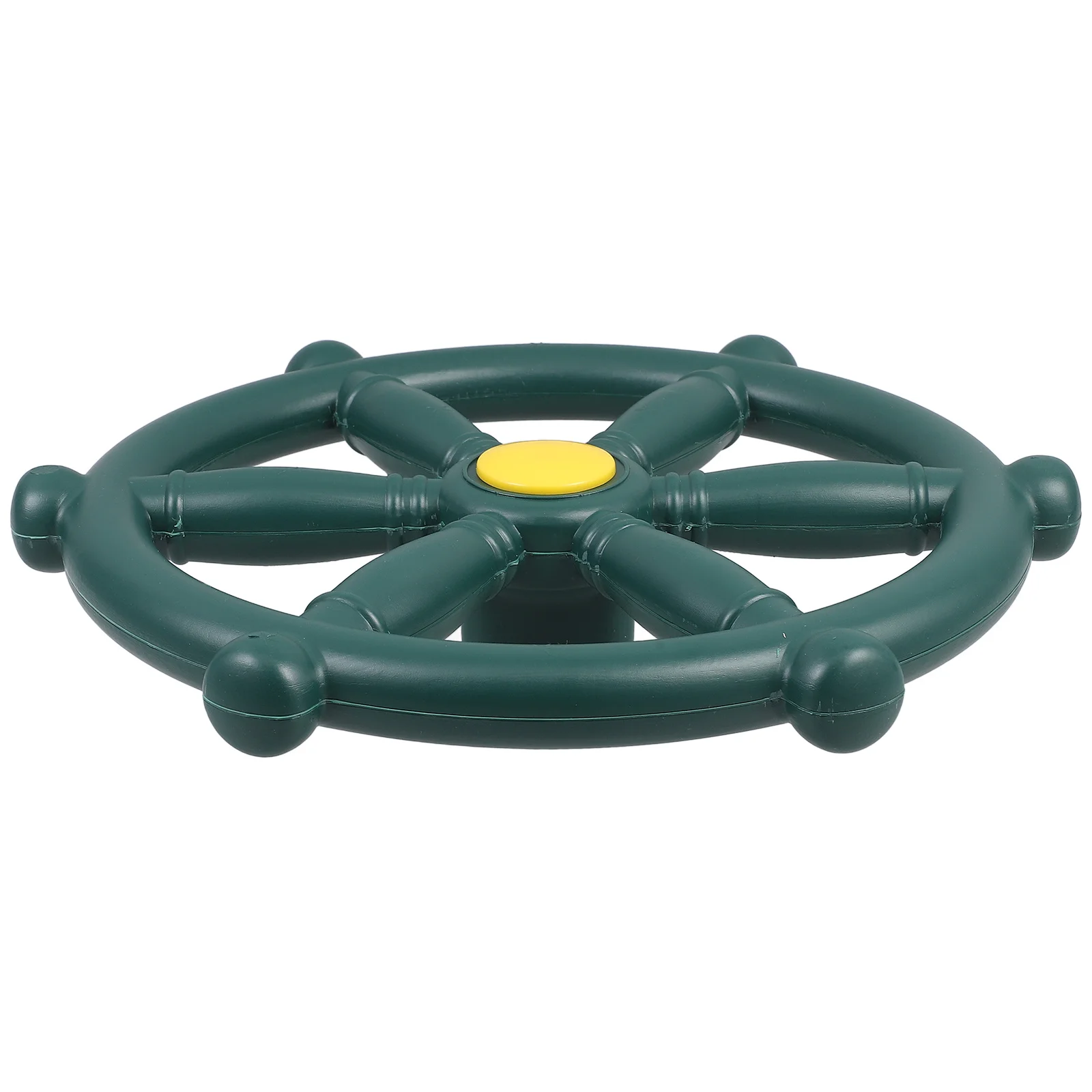 

Pirate Ship Steering Wheel Bright Color Durable PP Material Easy Install Backyard Playset Swing Attachment Playground Steering
