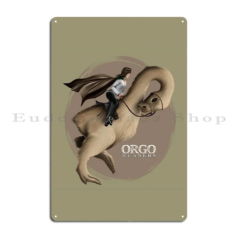 Orgo Runners Fayth And Drift Metal Plaque Poster Printing Kitchen Living Room Wall Mural Wall Decor Tin Sign Poster
