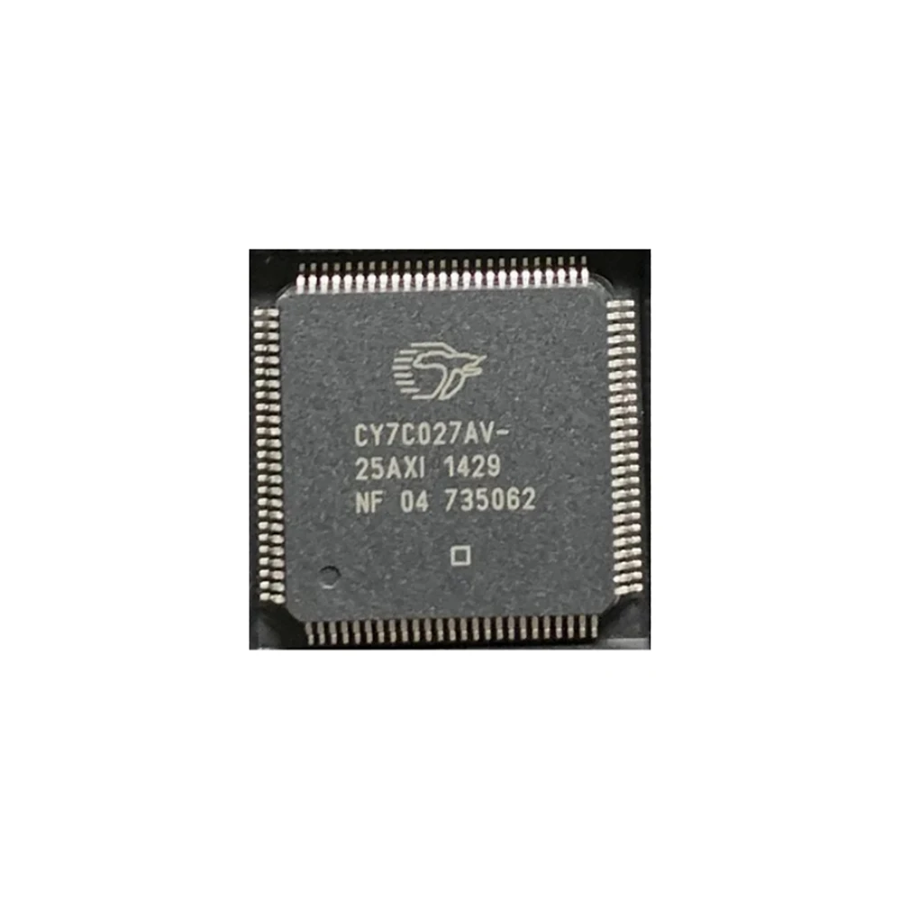 

10Pcs CY7C027AV CY7C027AV-25AXI SRAM 512Kb 25ns 3,3 V 32Kx16 DualPort SRAM память и хранилище данных