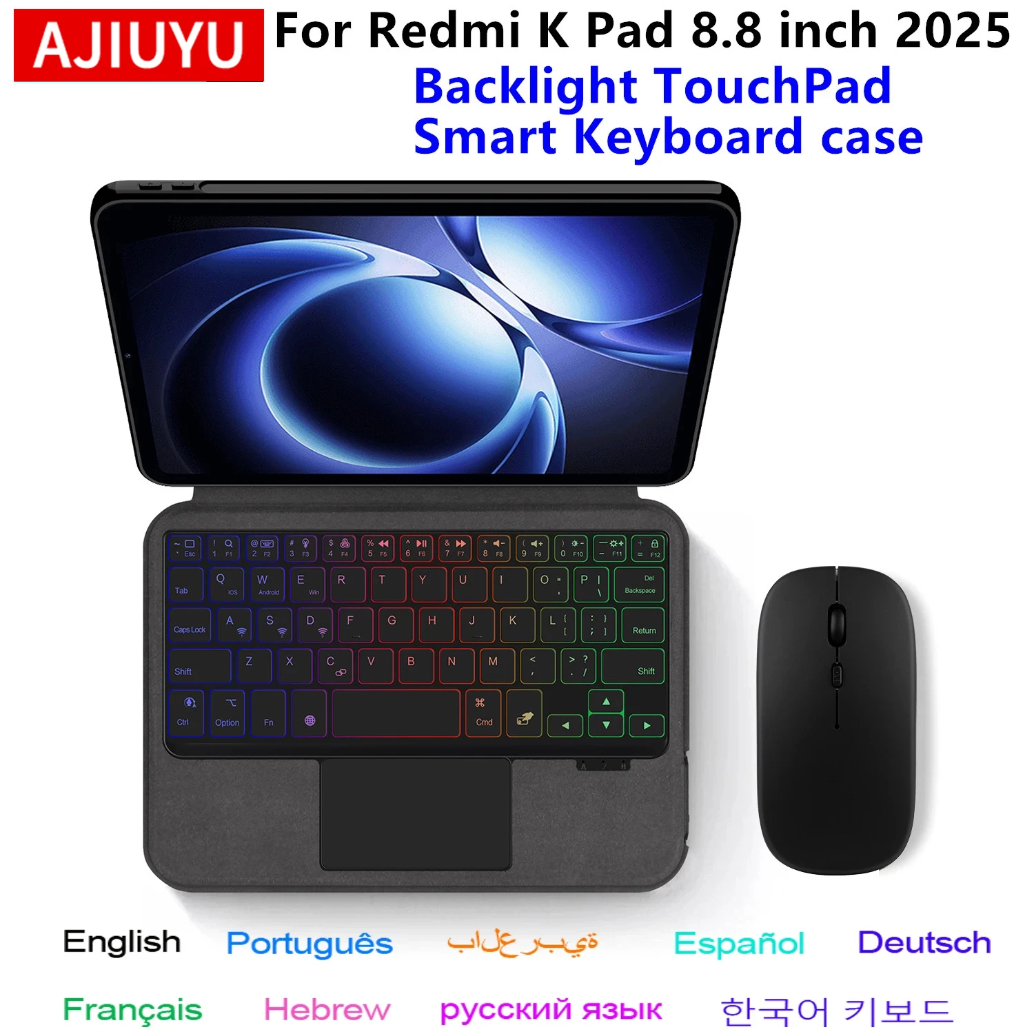Magic Keyboard for Xiaomi Redmi K Pad 2025 Case RedMi K Pad Kpad 8.8