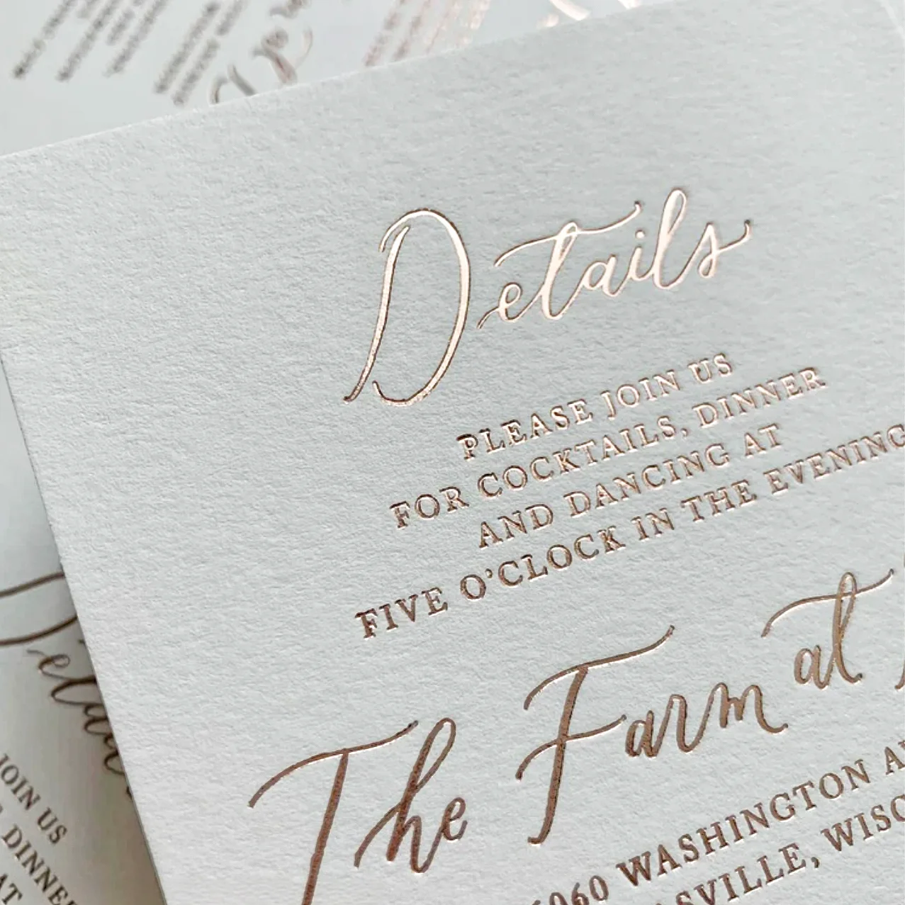 Luxury Custom Embossed Business Cards High End Cotton Paper Texture Personalized Design Business Visiting Card Embossed Printing