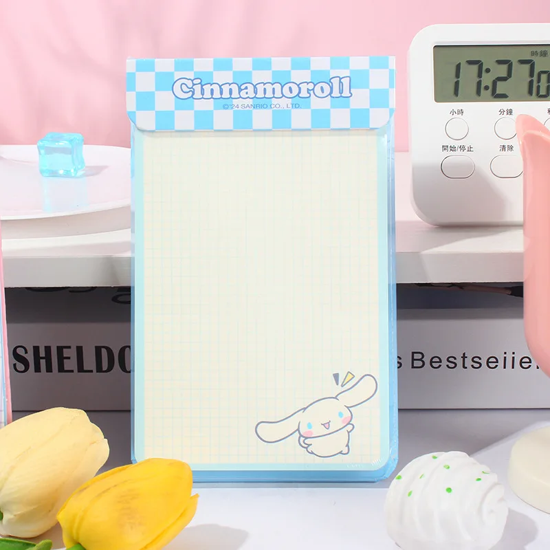 Sanrio-Autorización genuina para tomar papel, usar cuadrículas de dibujos animados para escribir notas, libros de mano, páginas sueltas y libros de palabras