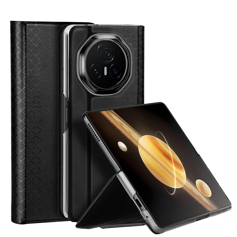 

For Honor Magic V3 Case Luxury Leather wallet phone cover with kickstand case for Honor Magic V3 business case
