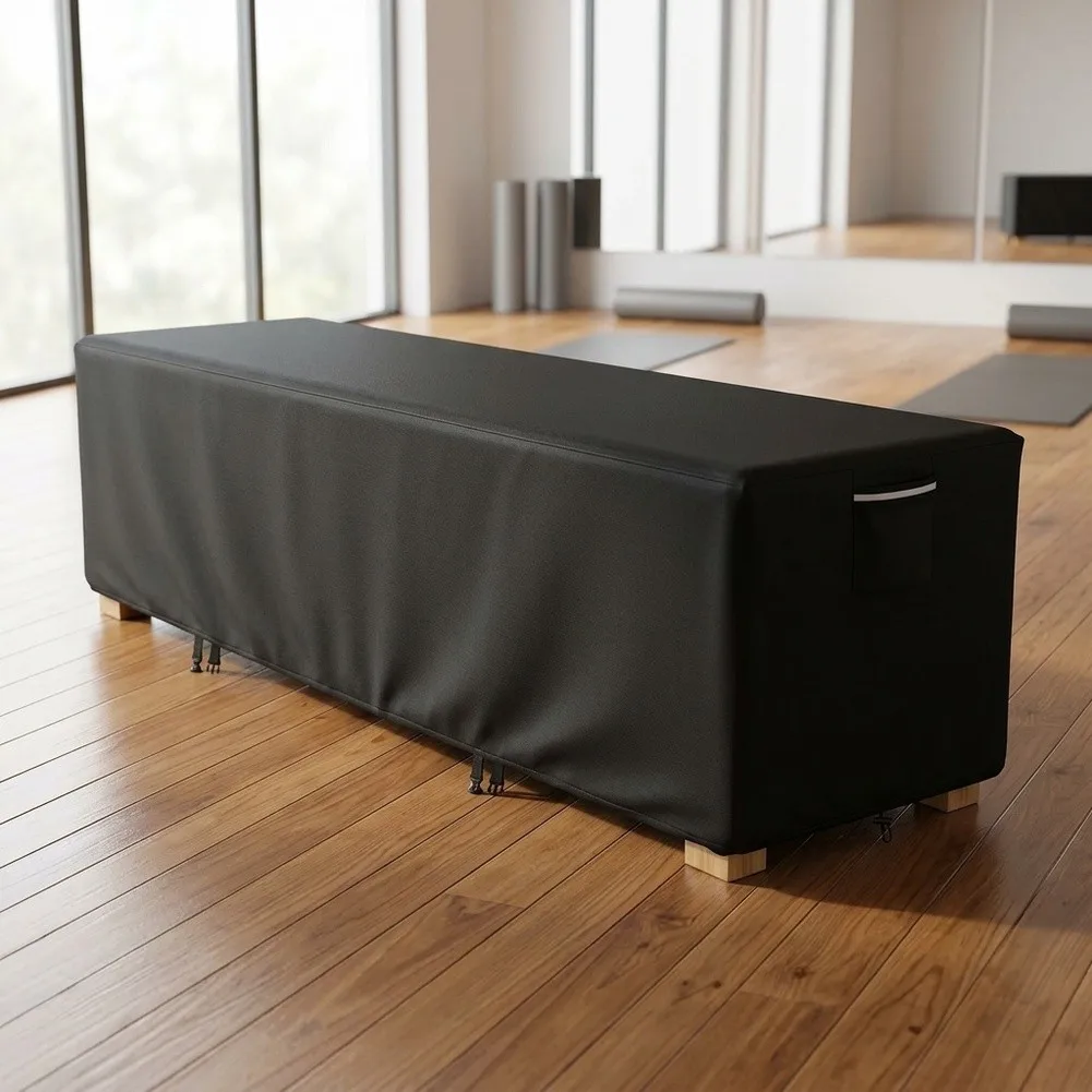 1PCS Oxford Cloth Pilates-Reformer Cover 101x31x23in Protective Dust Case For Home Gym-Studio Fitness Equipment Storage