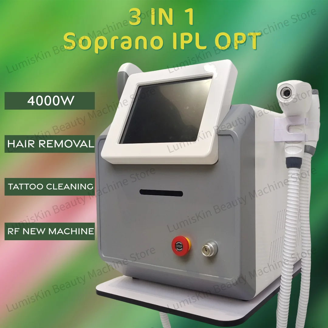 

2025 Новый 3в1 ND YAG Диод 755 808 940 1064 нм Многофункциональный косметический аппарат Перманентное удаление волос на лице Уход за кожей