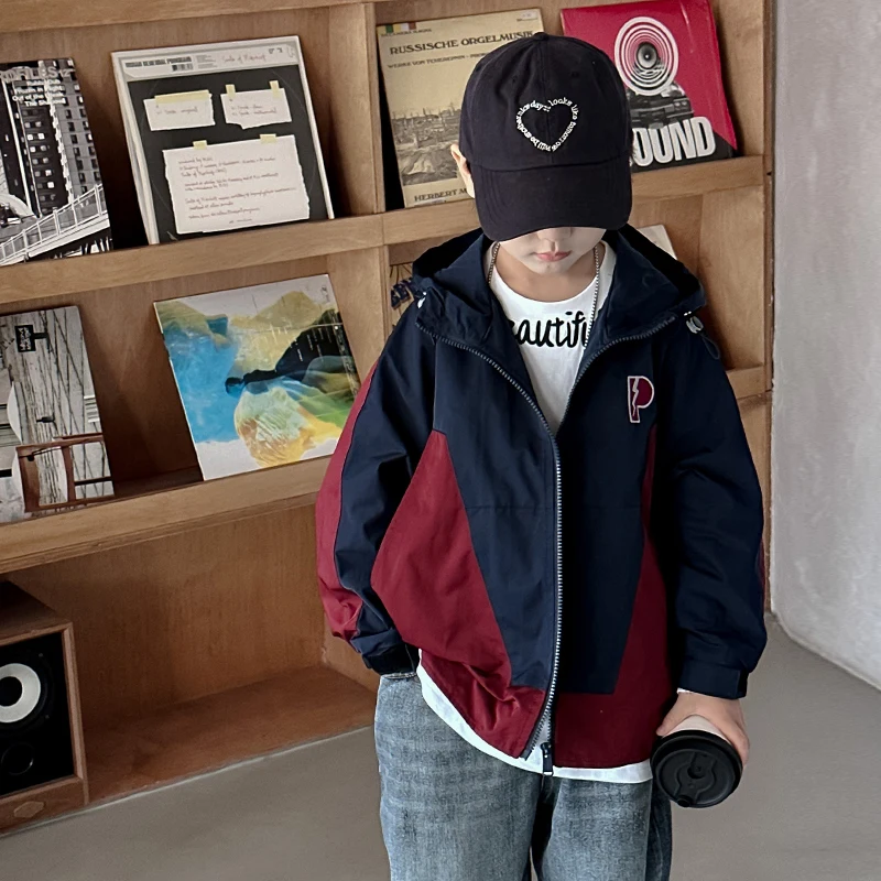 Kids Active Protection Jacket Baby Boys Spring Autumn Fishing Running Outdoor Coat Teen Boys Hiking Coat Child Jacket Ages 4-14Y