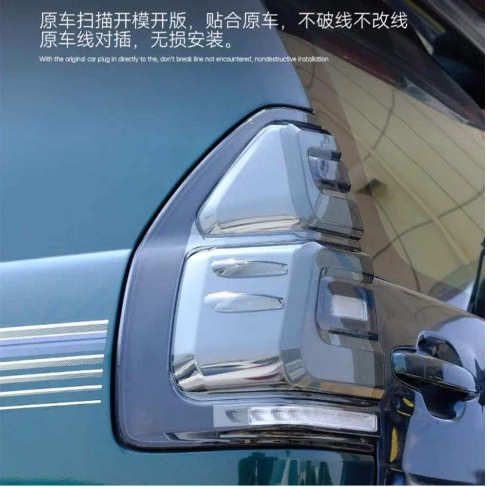 الذيل ضوء الجمعية لتويوتا لاند كروزر برادو 2003-09 الضوء الخلفي مصباح مكبح خلفي عكس الضوء بدوره إشارة