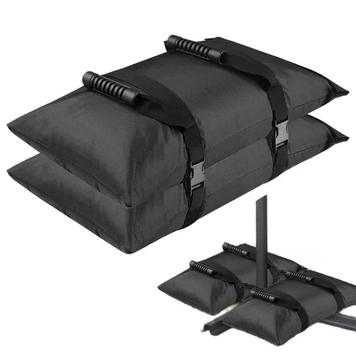 Bolsa de arena con pesas para Base de paraguas, bolsas interiores con 2 bolsas interiores, bolsas de arena fijas Oxford resistentes a fugas para exteriores, tienda de campaña, 1 Uds.