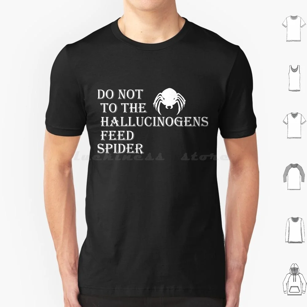 Do Not Feed Hallucinogens To These Animals Spider T Shirt 6xl Cotton Cool Tee Homecoming Tom Holland Zendaya Movies Peter
