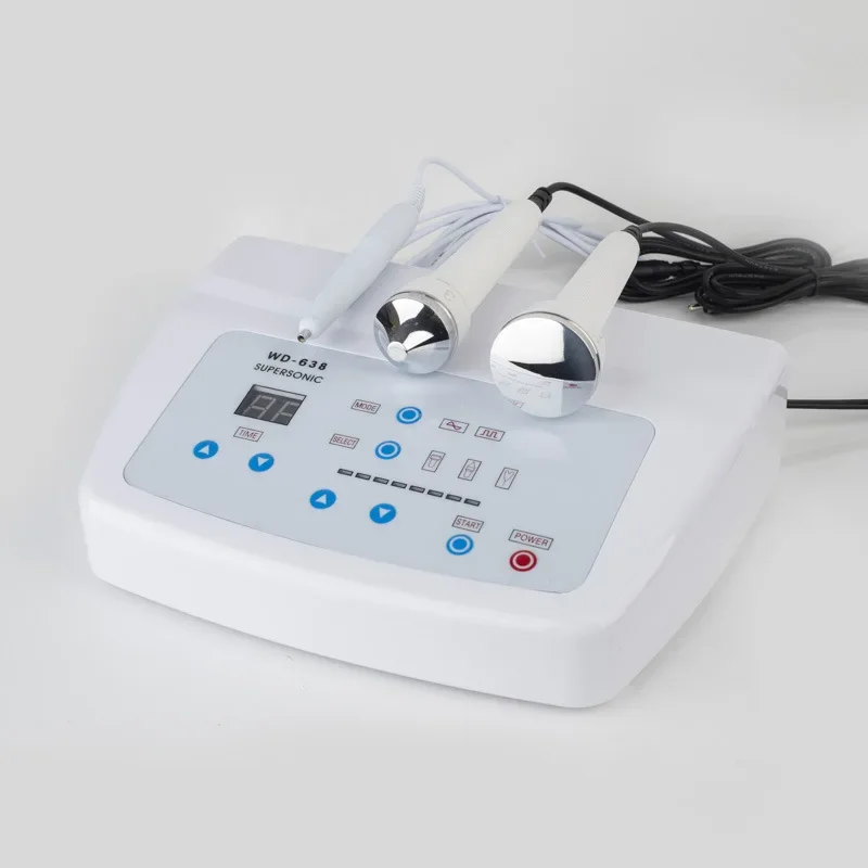 Ultrasonic Facial Massager Anti Aging Face Skin Lift Freckle Spot Tattoo Removal 1Mhz Ultrasound 3in1 หรือ 2in1 อุปกรณ์สปาความงาม