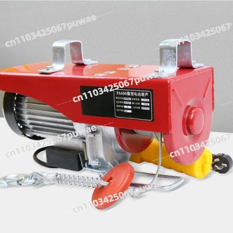 Crane Household Wire Rope Electric Lifting Miniature Electric Hoist 220v Small Hoist