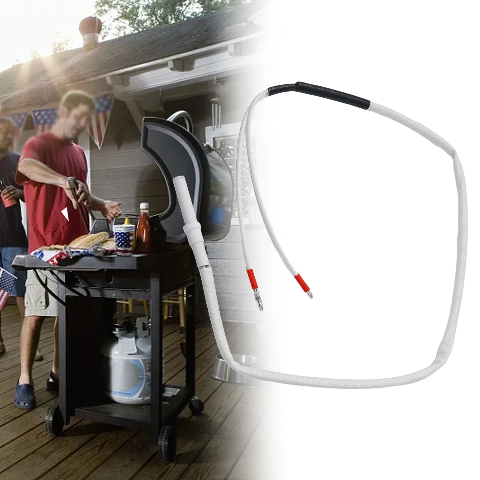 

Enjoyable Grilling Experience ReliableWood Chip Particle Grill Ignition Replacement Fast Heating and Quick Ignition