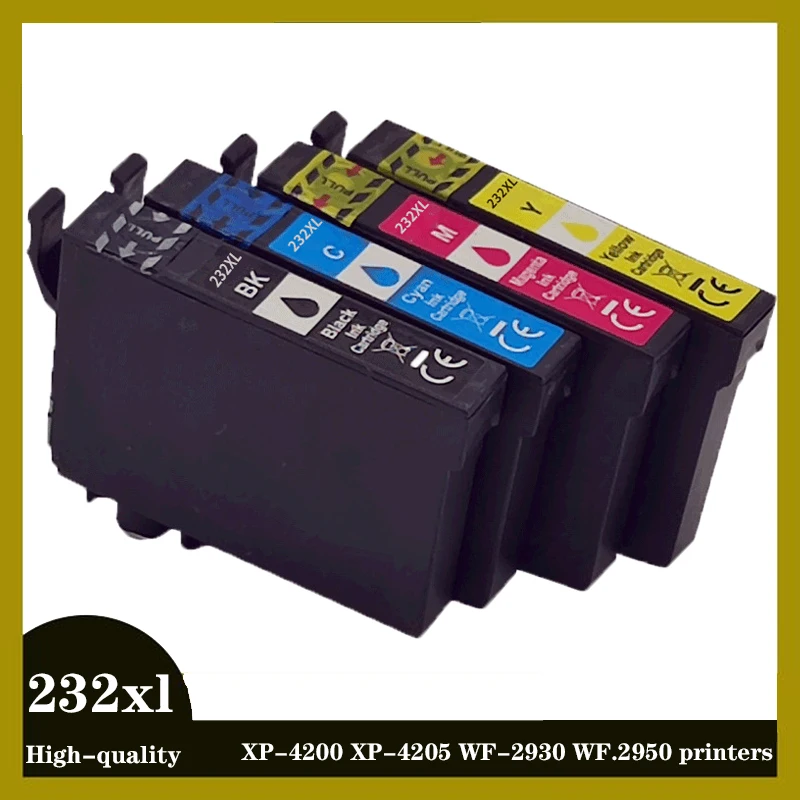 cartuchos de tinta remanufaturados para epson 232xl t232 xp4200 xp 4205 workforce wf2930 america 232xl 232xl 01