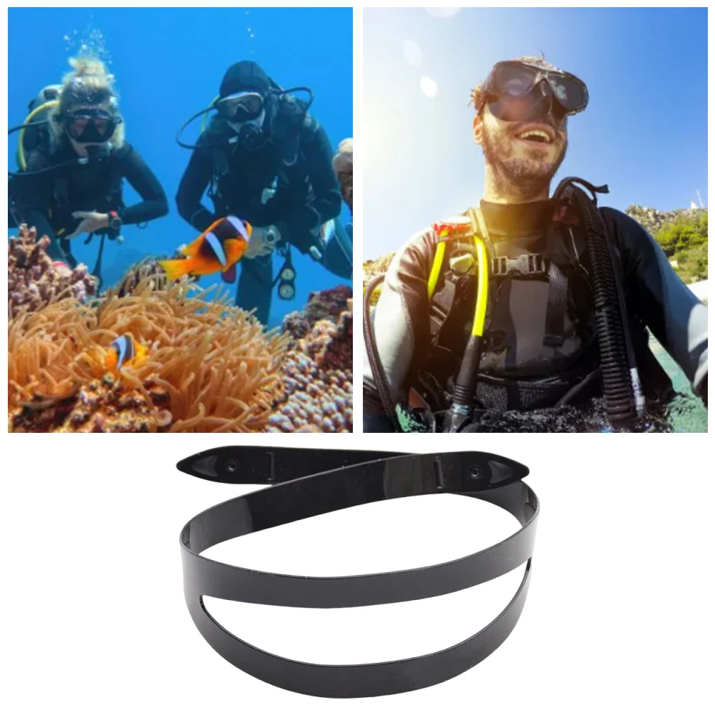 سيليكون الغوص قناع حزام قناع الغوص حزام قابل للتعديل استبدال قناع حزام نظارات السباحة حزام نظارات السباحة الملحقات #4