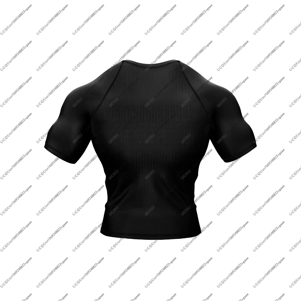 2026 الرجال هدية الاطفال عادية بنين أفضل Rashguard الرياضة الاطفال المحملة لباس غير رسمي البرازيلي جيو جيتسو تنفس فضفاض اللياقة البدنية تي شيرت #3
