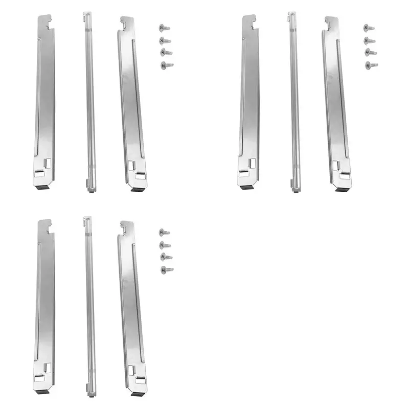 A25U 3X Laundry Stacking Kit Chrome Steel Fit For 27-In Washers And Dryers Replacement Parts (27 Inch)
