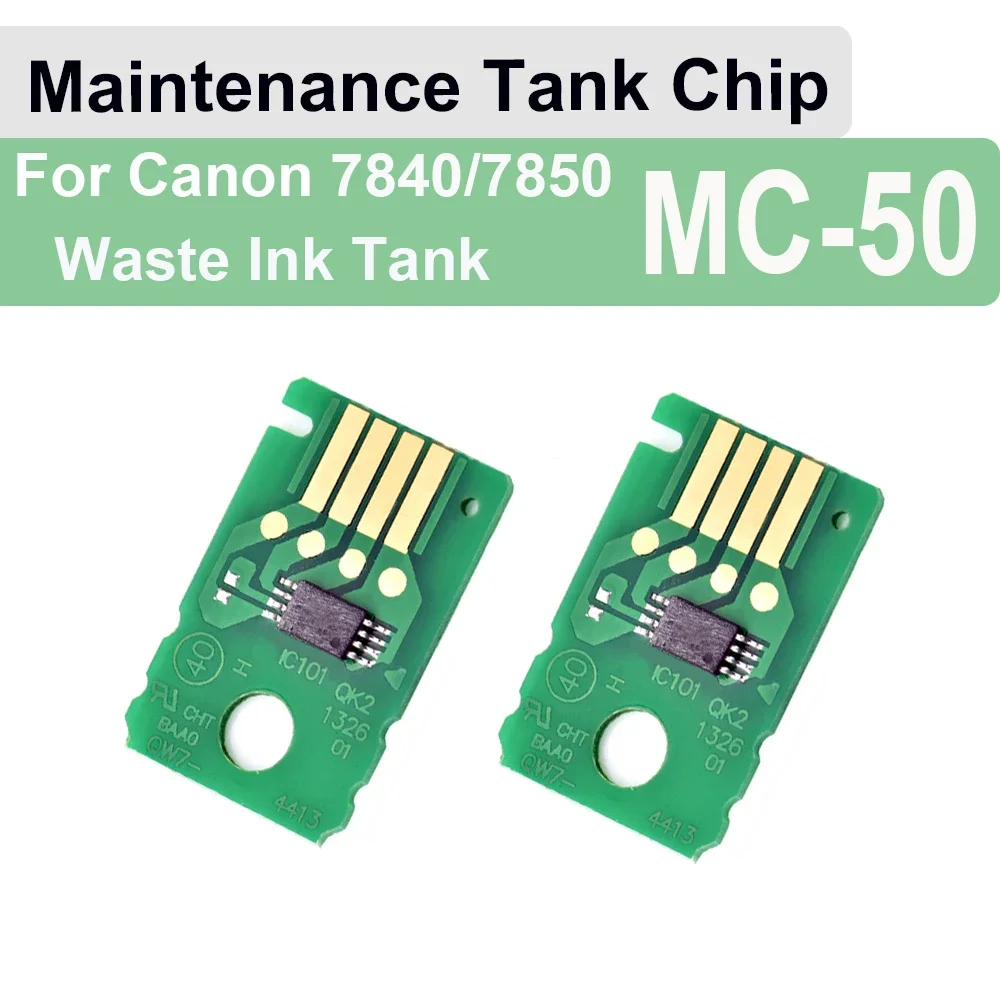 MC-50 Maintenance Tank Chip for Canon 7840 7850 Printer MC50 Maintenance Tank Chip MC50 Waste Ink Box