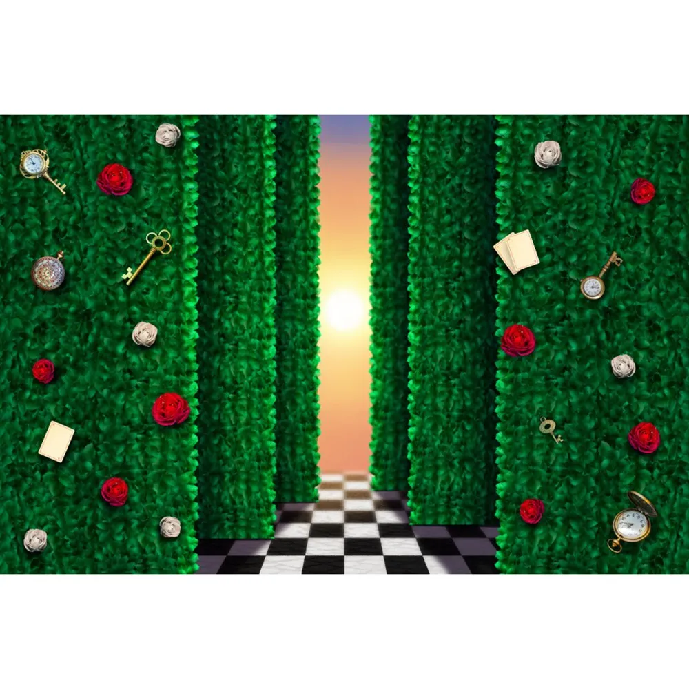 Fondos mágicos de cuentos de hadas para niños, decoración de fotografía para fiesta de cumpleaños, libros, puente de ensueño, fotomatón personalizado