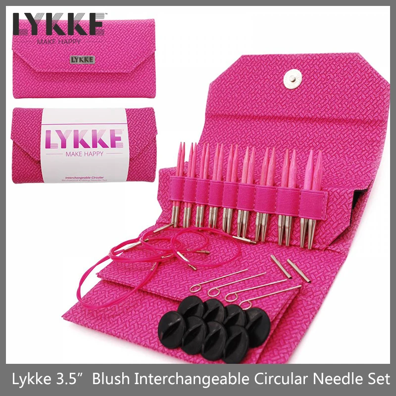 Imagem -04 - Lykke Blush 3.5 Polegadas Intercambiáveis Agulha Conjunto